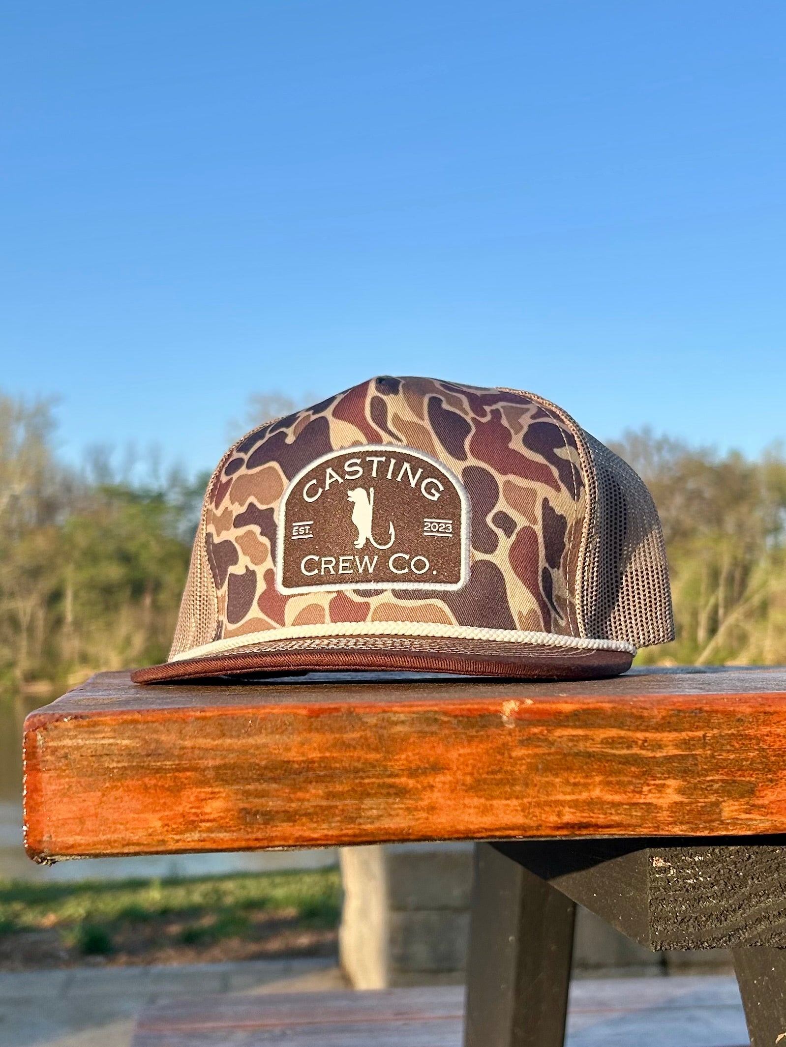 Hook & Hound Camo Rope Hat - Casting Crew