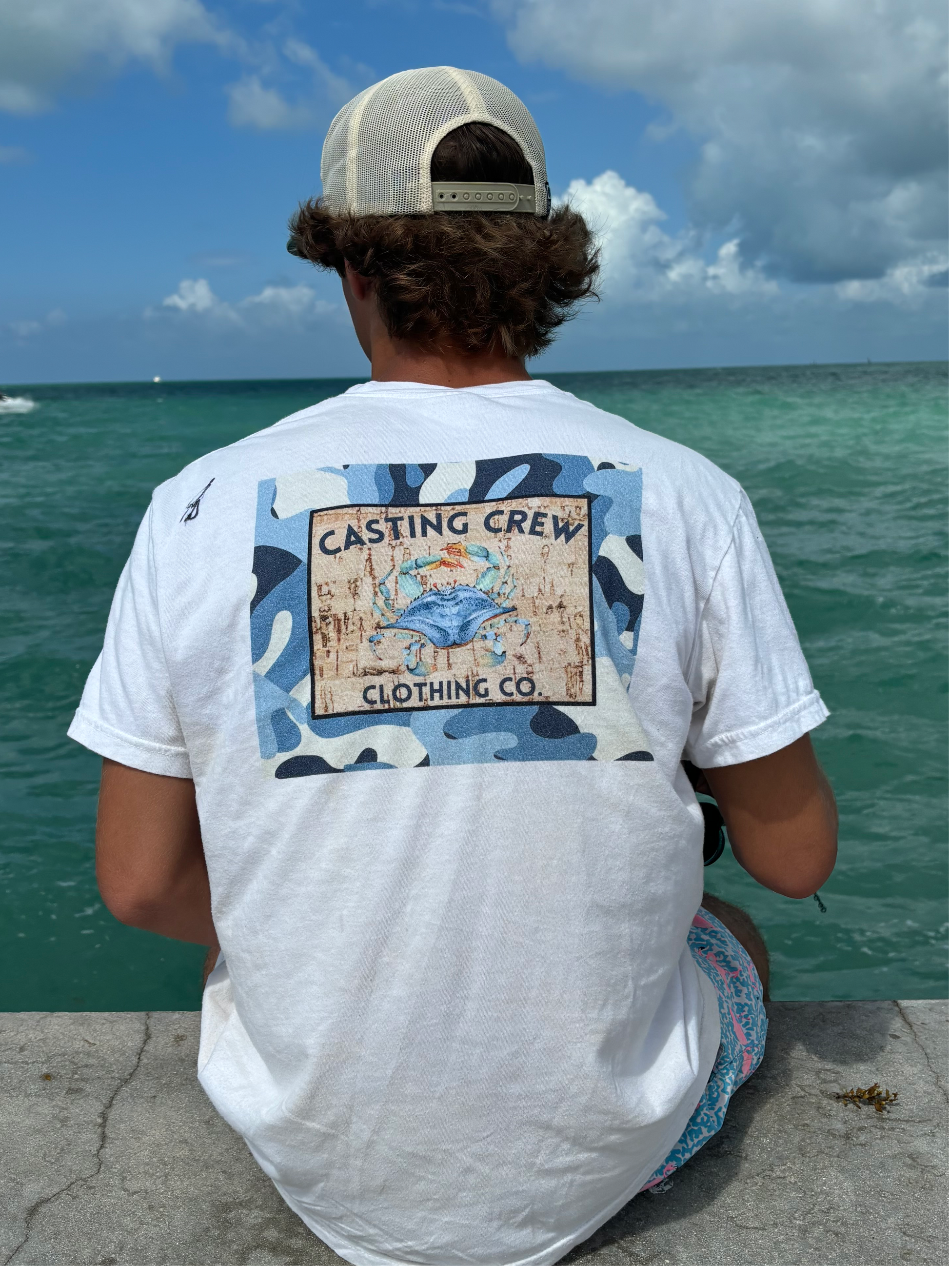 Camo-Crab Shirt - Casting Crew