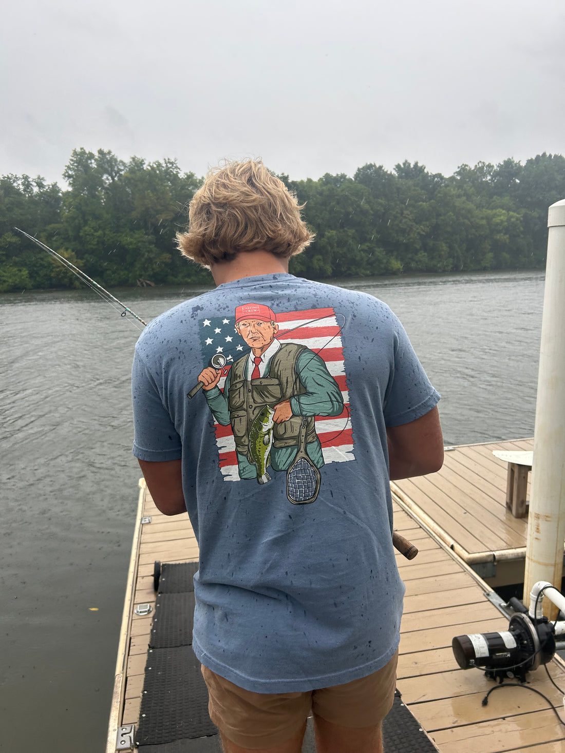 Presidential Fishing Shirt - Casting Crew