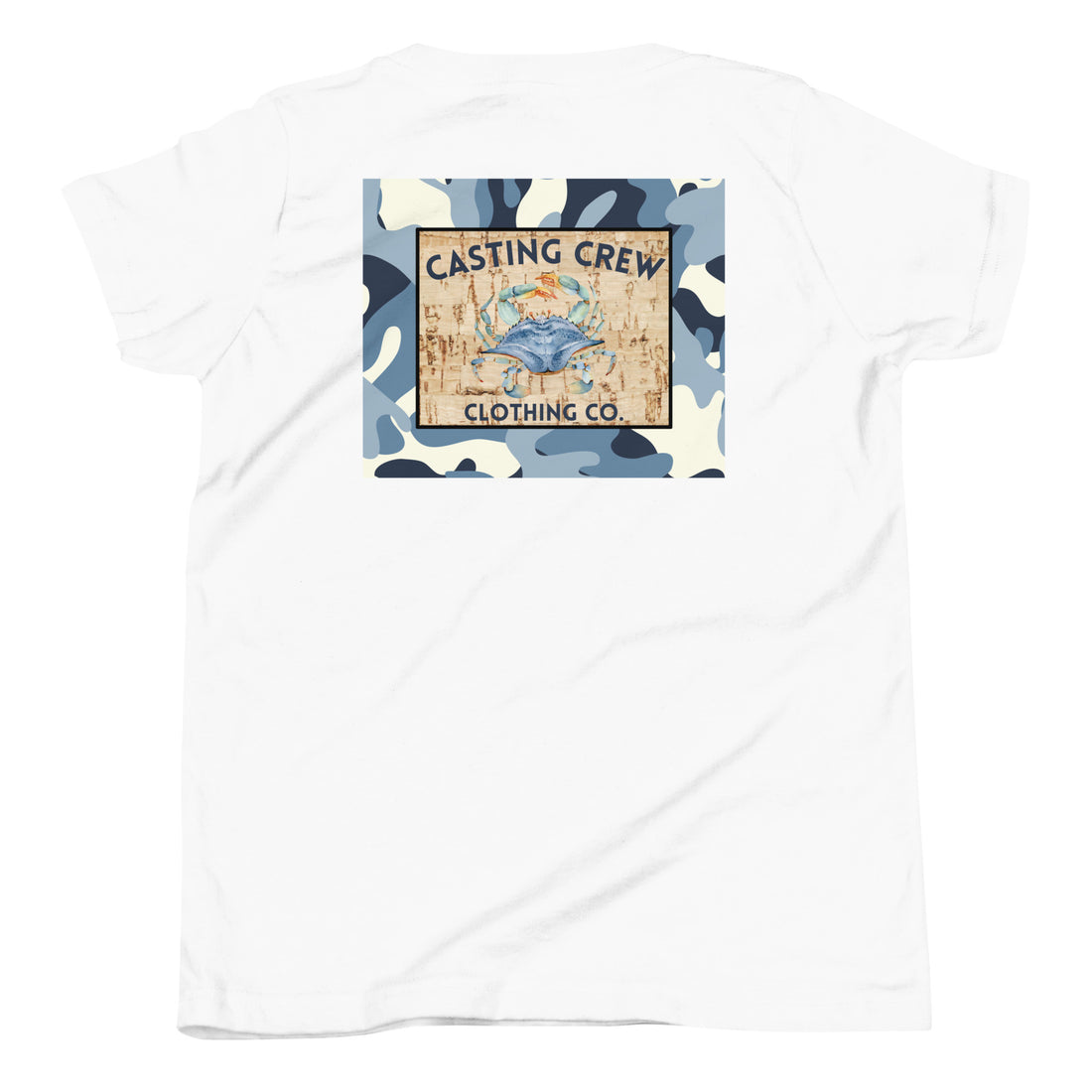 Youth Camo-Crab Fishing Shirt - Casting Crew