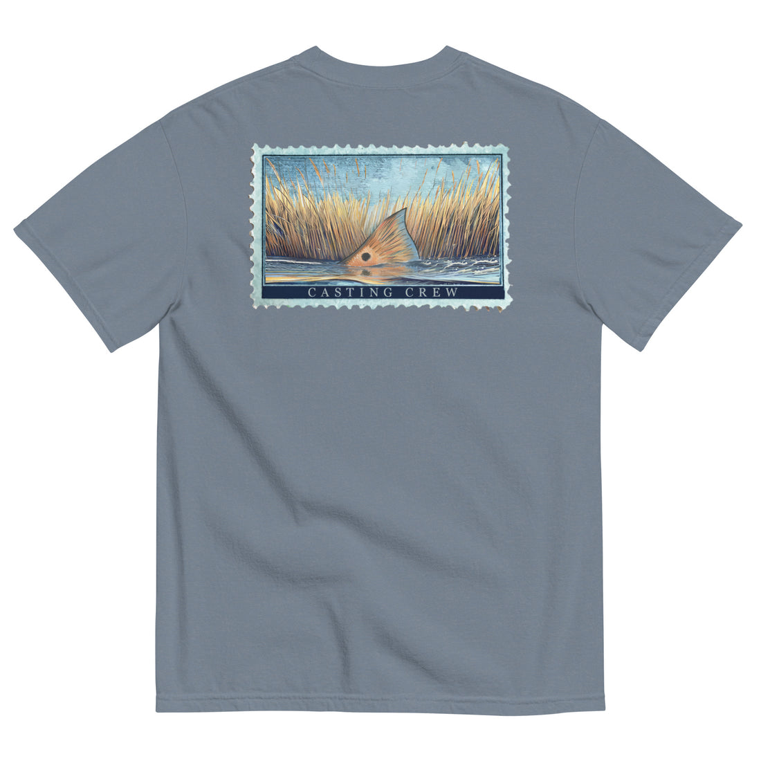 Drum Stamp Fishing Shirt - Casting Crew