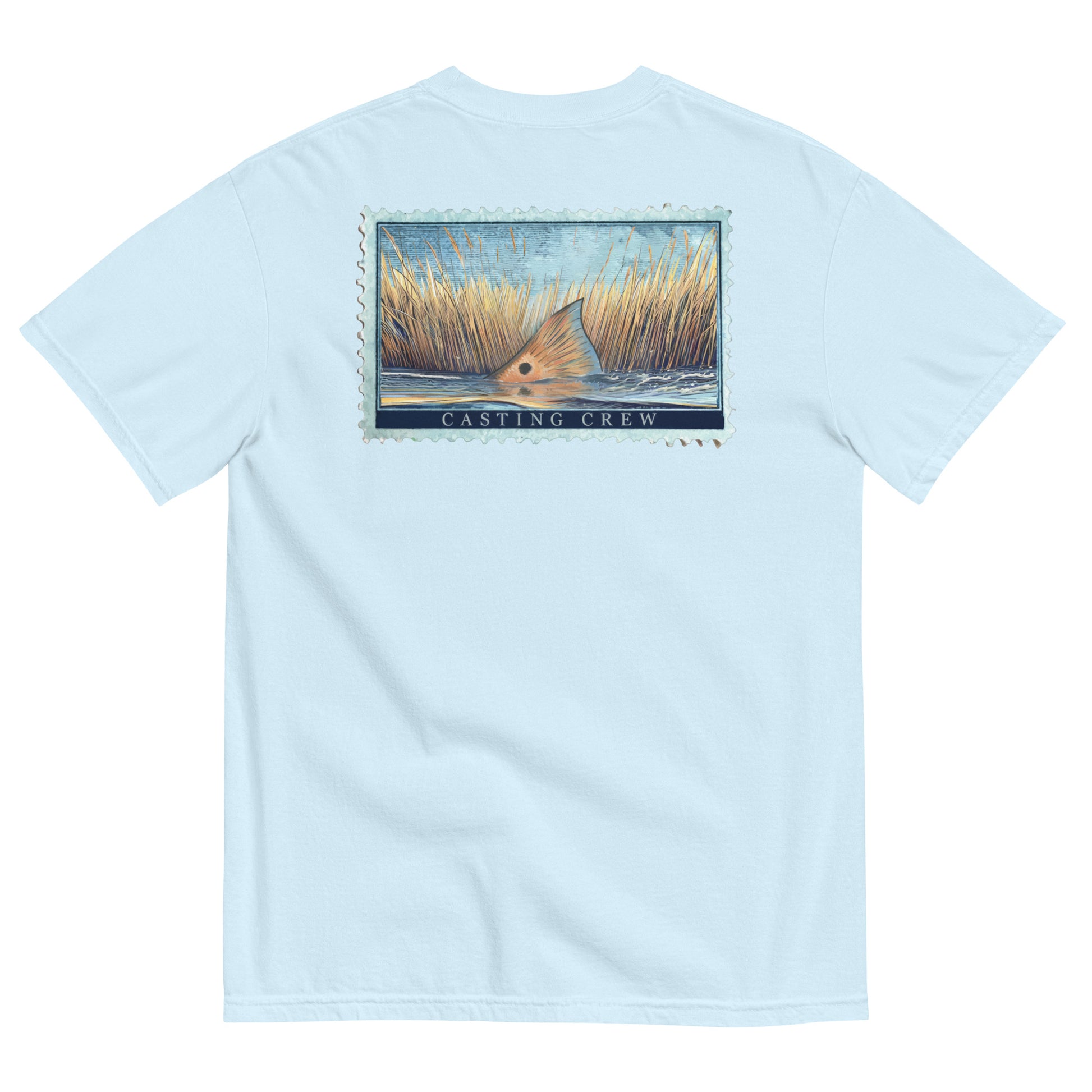 Drum Stamp Fishing Shirt - Casting Crew