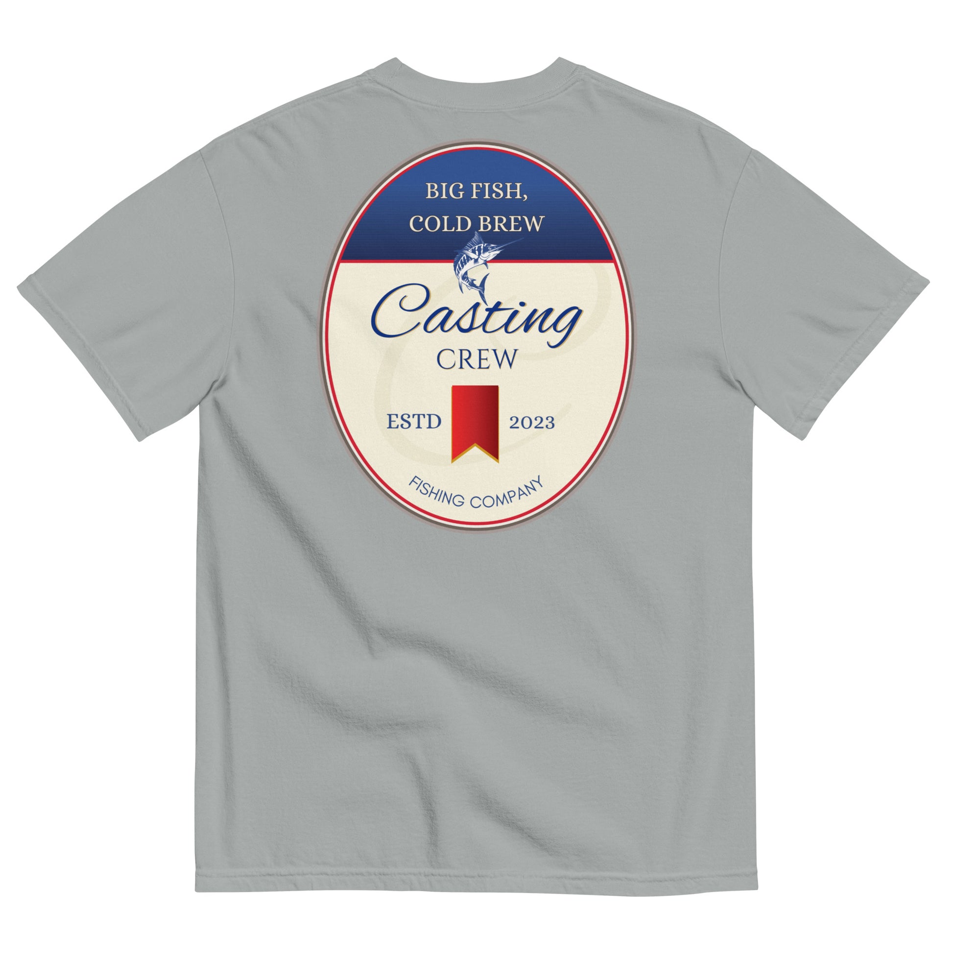 Beer Label Fishing Shirt - Casting Crew