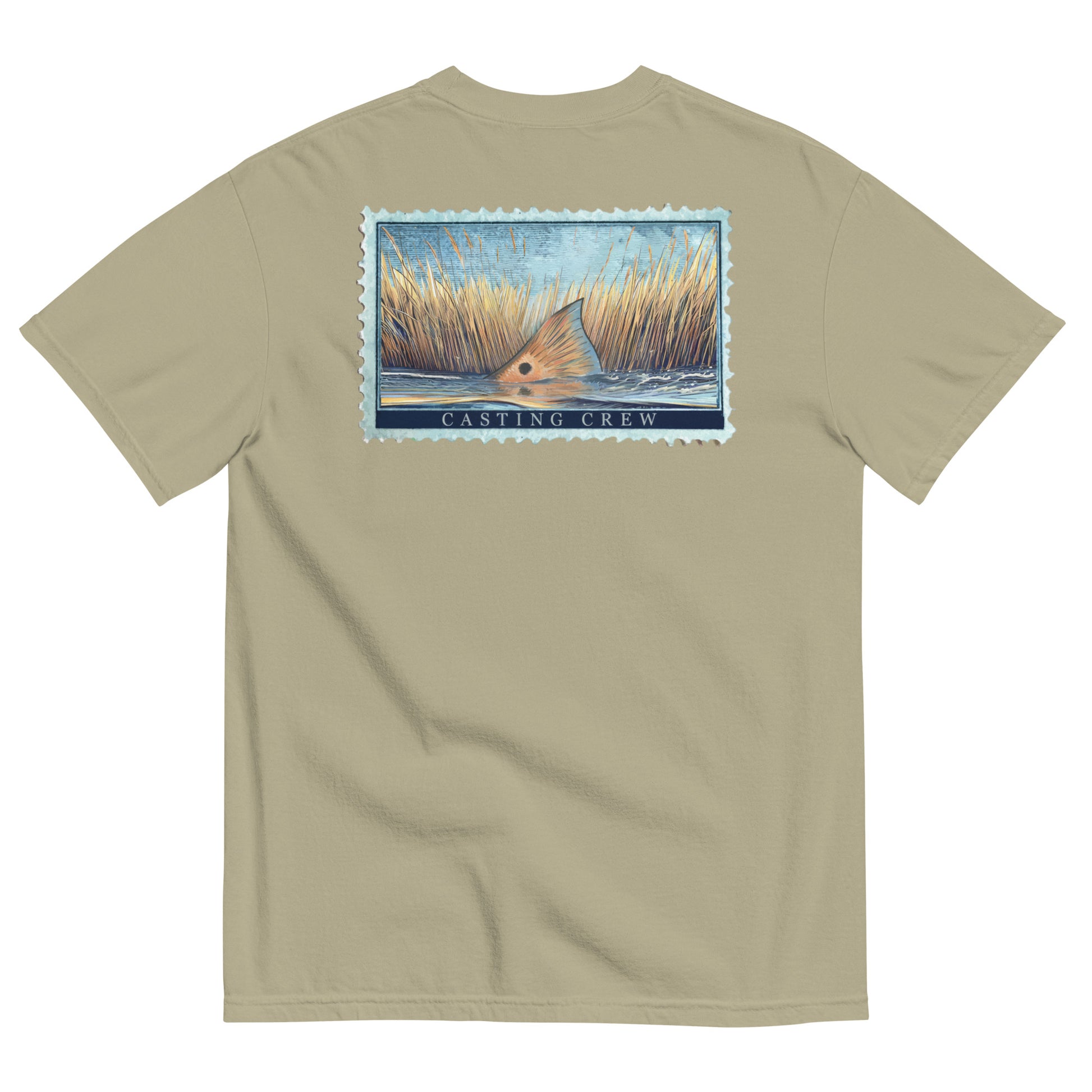Drum Stamp Fishing Shirt - Casting Crew