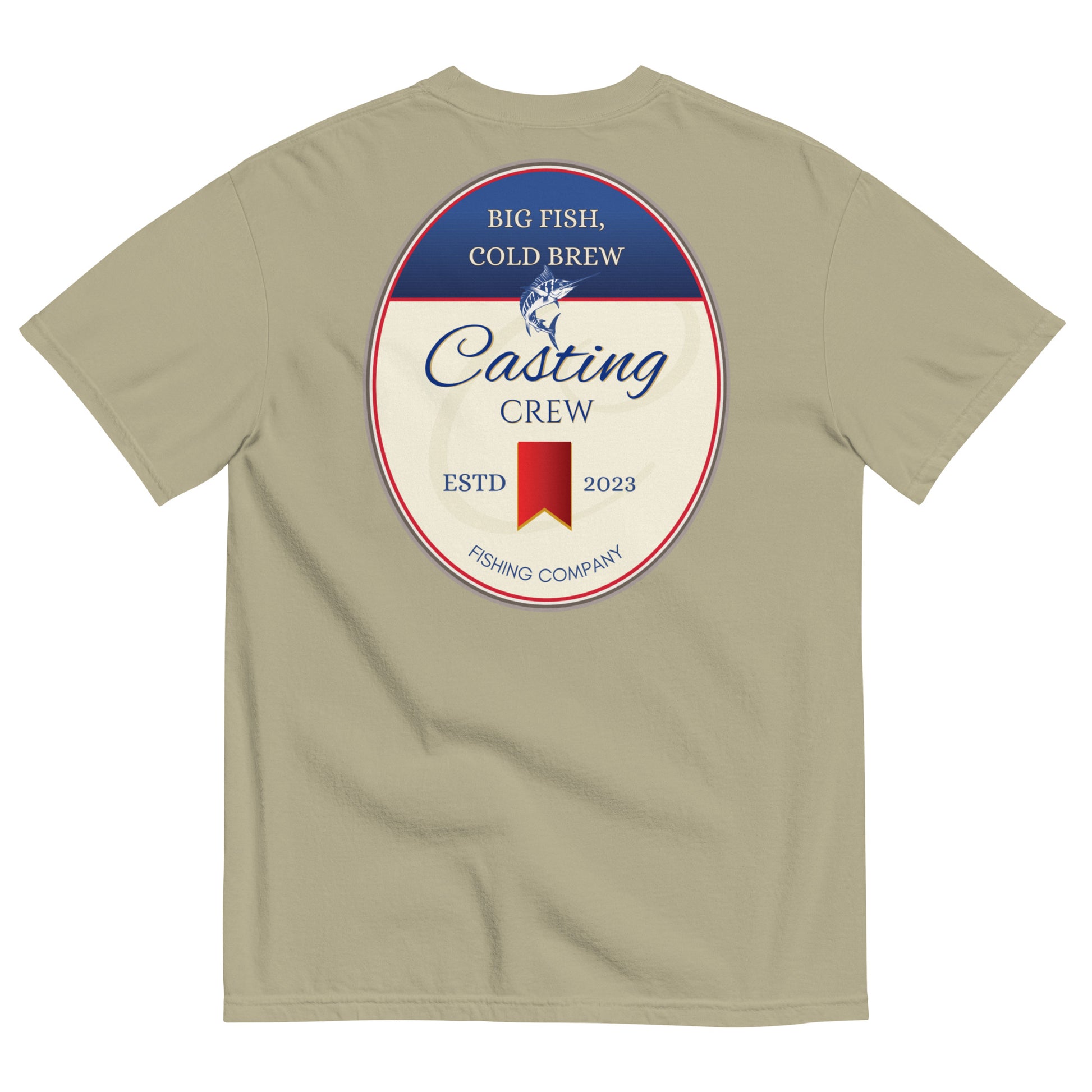 Beer Label Fishing Shirt - Casting Crew