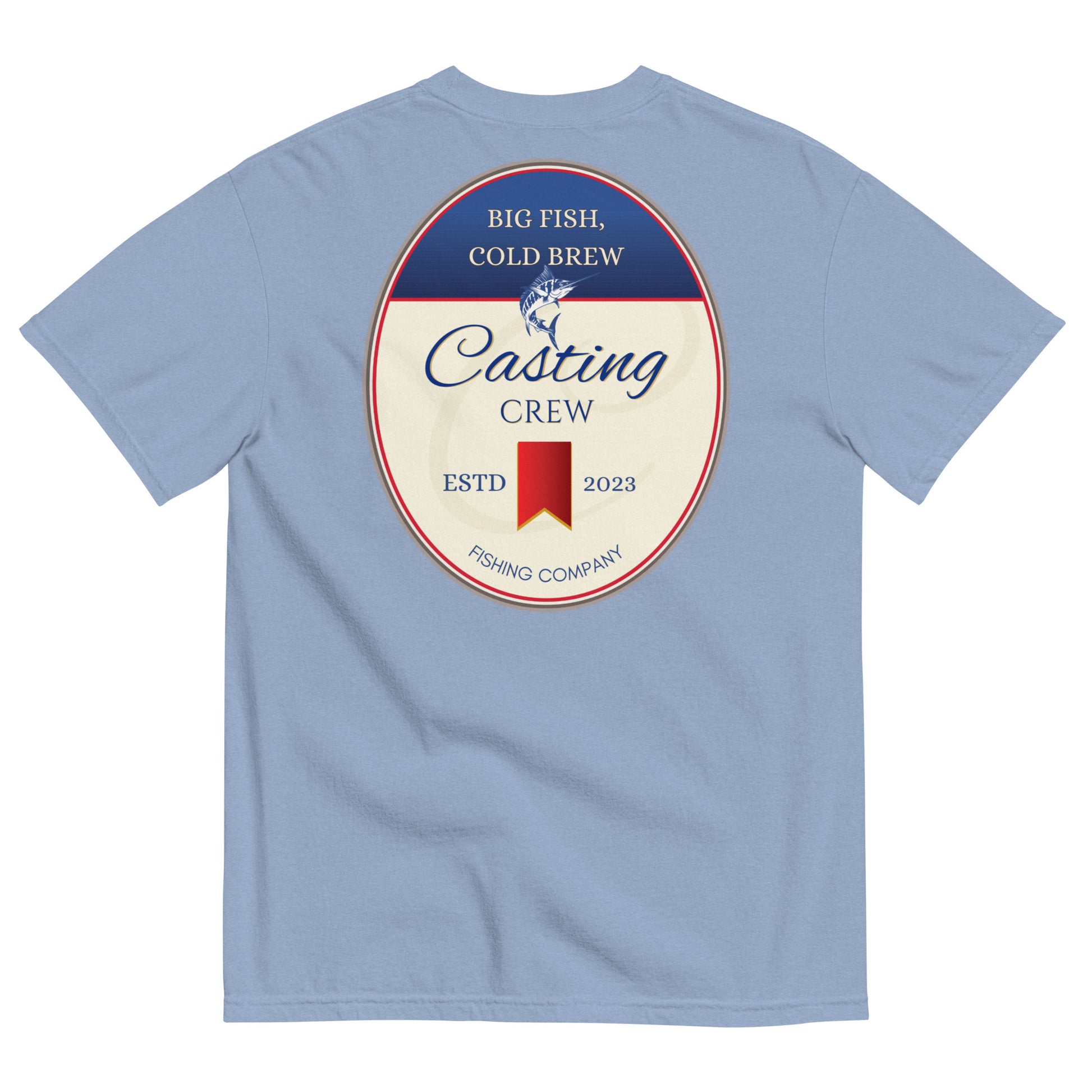 Beer Label Fishing Shirt - Casting Crew