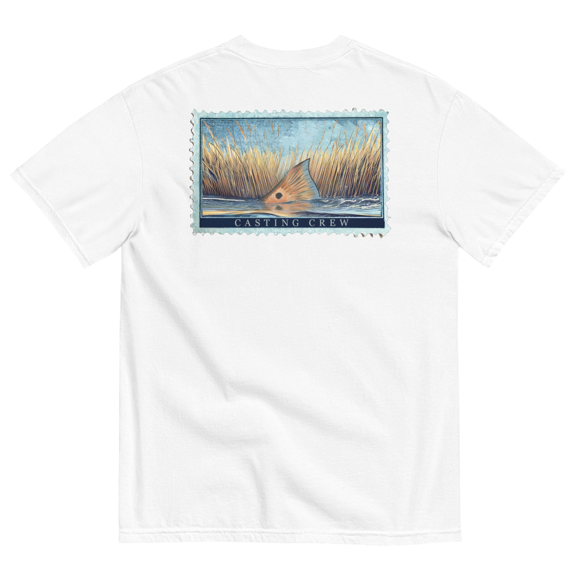 Drum Stamp Fishing Shirt - Casting Crew