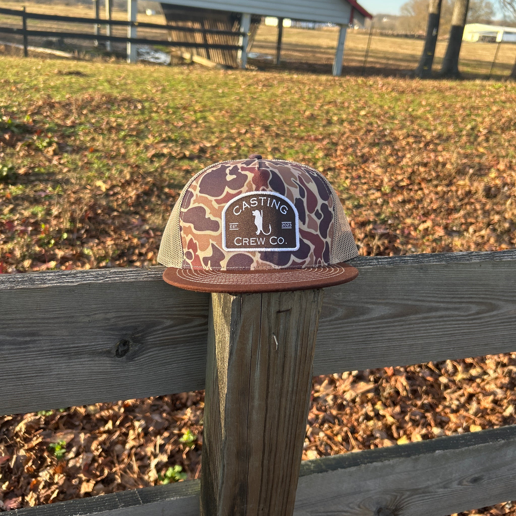 Camo Hook & Hound Hat