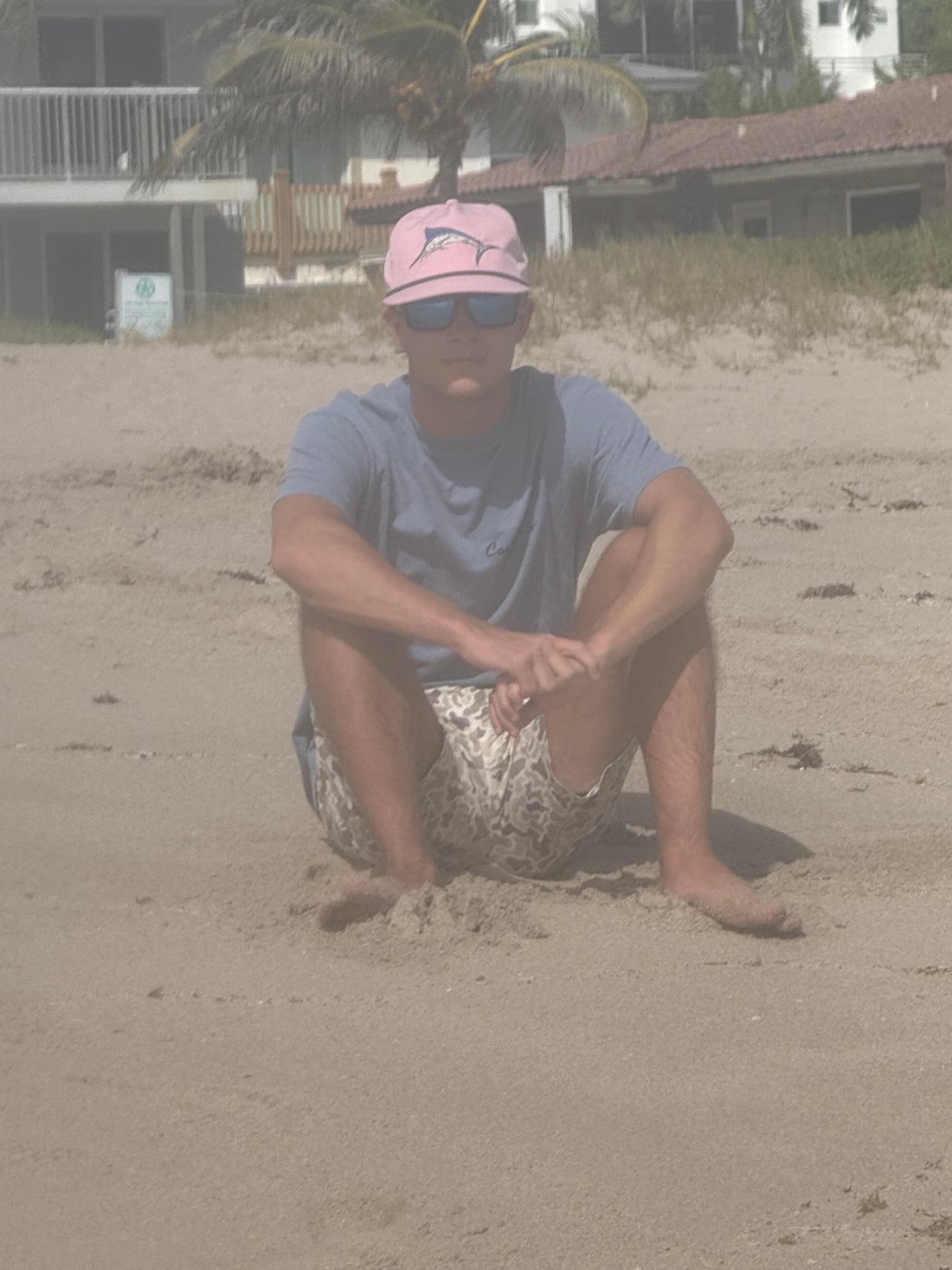Pink Marlin Hat