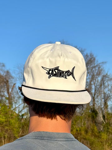 White Marlin Rope Hat