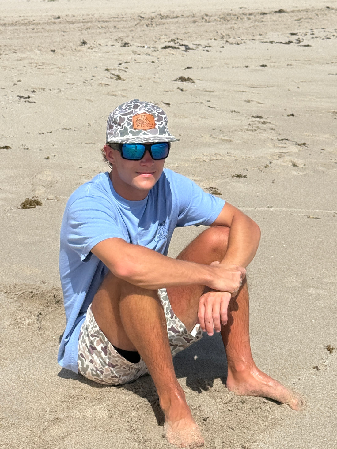Camo Dog-Bass Marsh Camo Hat