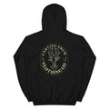 Casting Crew Black Lobster Hunter Fishing Hoodie, Back View