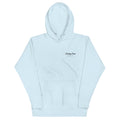 Casting Crew Blue Marlin Fishing Hoodie, Front View