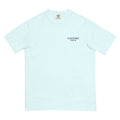 Casting Crew Blue Pelican Perch Fishing Shirt, Front View 