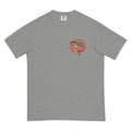 Casting Crew Grey Cast N' Catch Bass Fishing Shirt, Front view