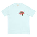Casting Crew Light Blue Cast N' Catch Bass Fishing Shirt, Front view