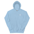 Casting Crew Light Blue Presidential Fishing Hoodie, Front View