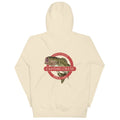 Casting Crew Sand Cast n' Catch Bass Fishing Hoodie, Back view