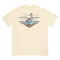 Casting Crew Sand Pelican Perch Fishing Shirt, Back View