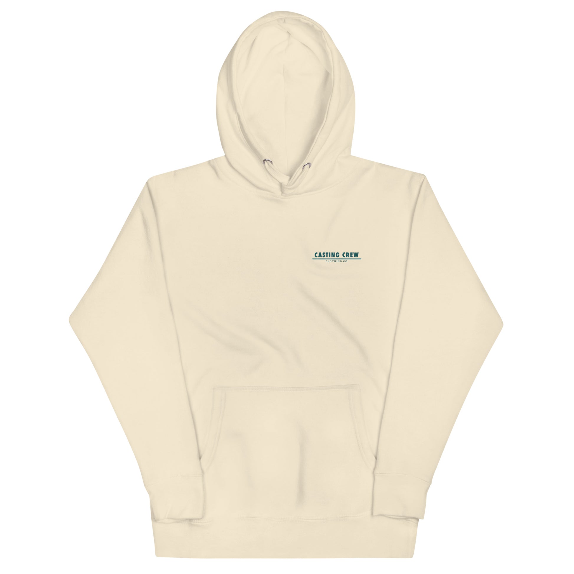 Casting Crew Sand Pier-Side Fishing Hoodie, Front View