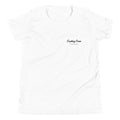 Casting Crew White Youth Marlin Fishing Shirt, Front View