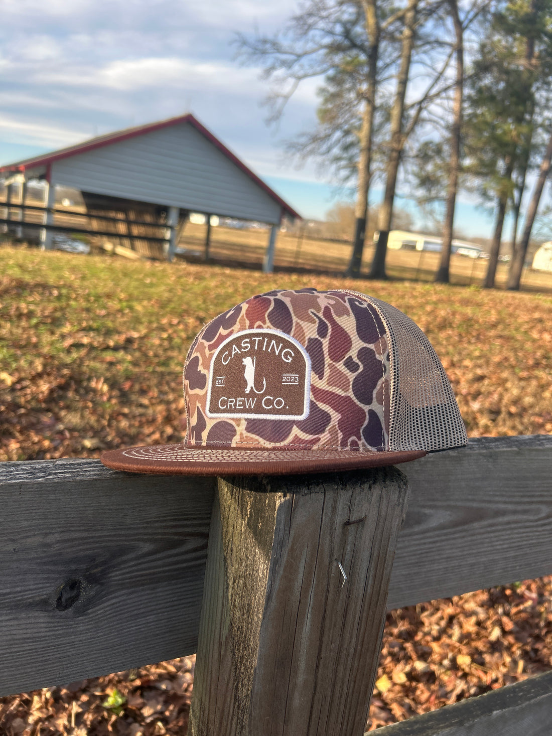 Camo Hook & Hound Hat