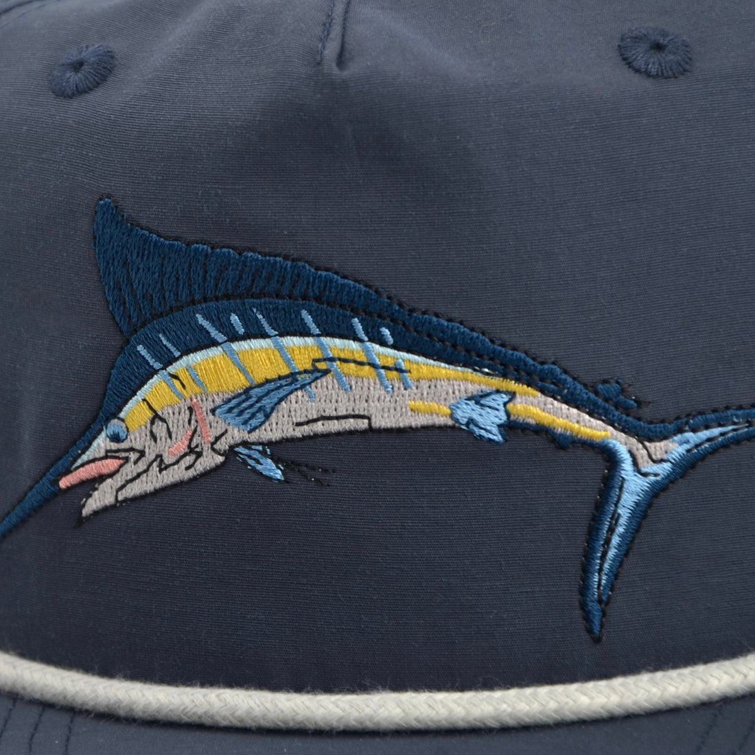 Navy Marlin Hat