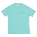 Lagoon Blue Casting Crew All Paws on Deck Fishing Shirt, Front view
