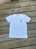 White Casting Crew Camo Crab Fishing Shirt, Dock Front View