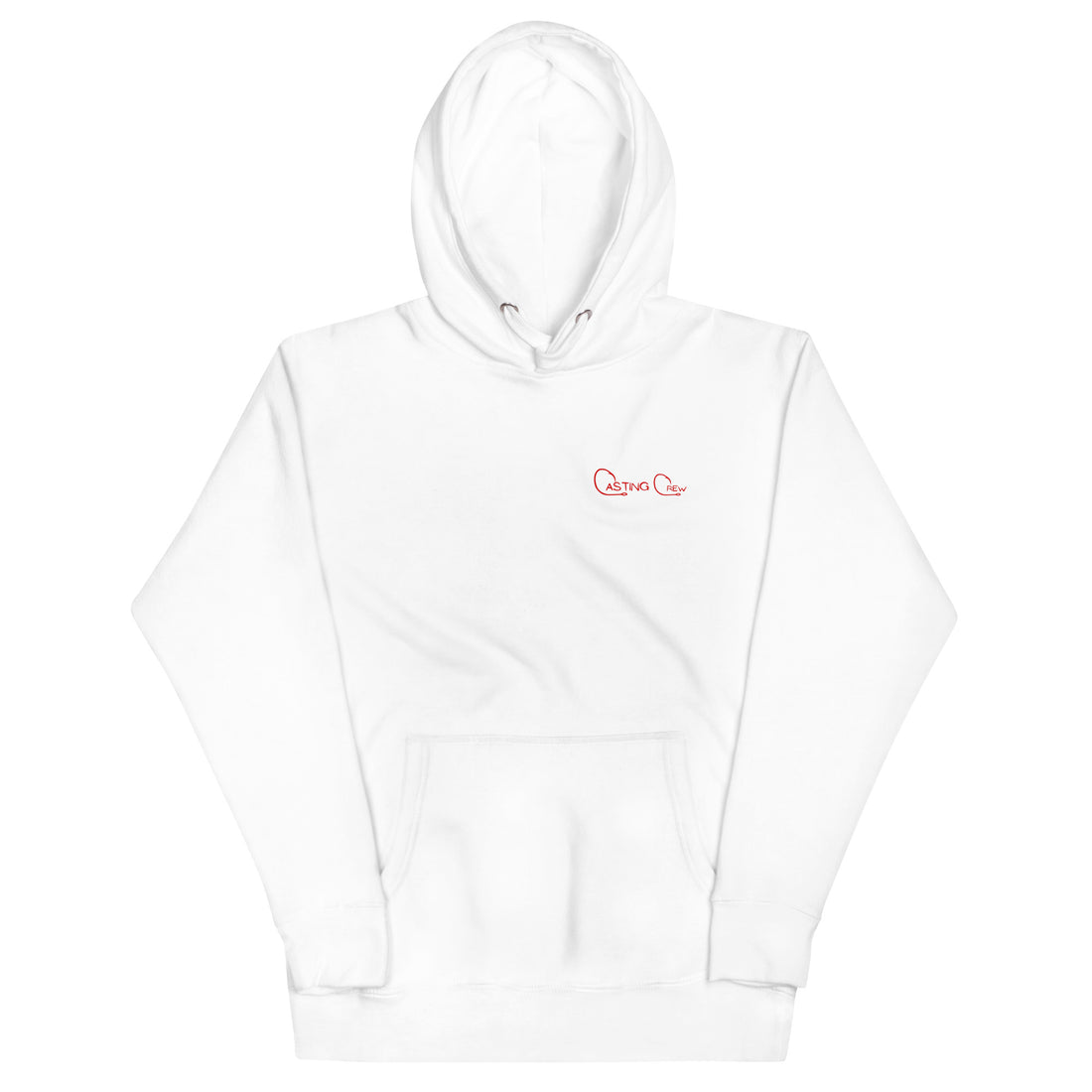 White boat day fishing hoodie, back view