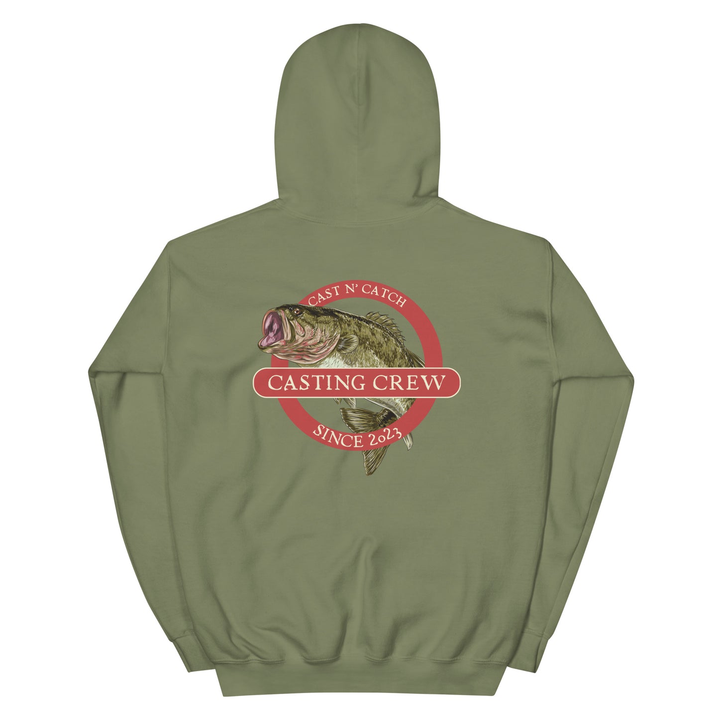 Cast N Catch Bass Hoodie