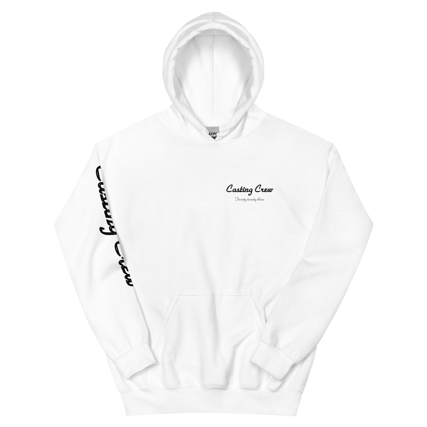 Casting Crew White Marlin Fishing Hoodie Front